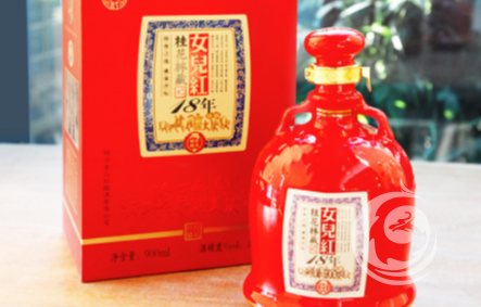 14度 女儿红绍兴黄酒 900ml